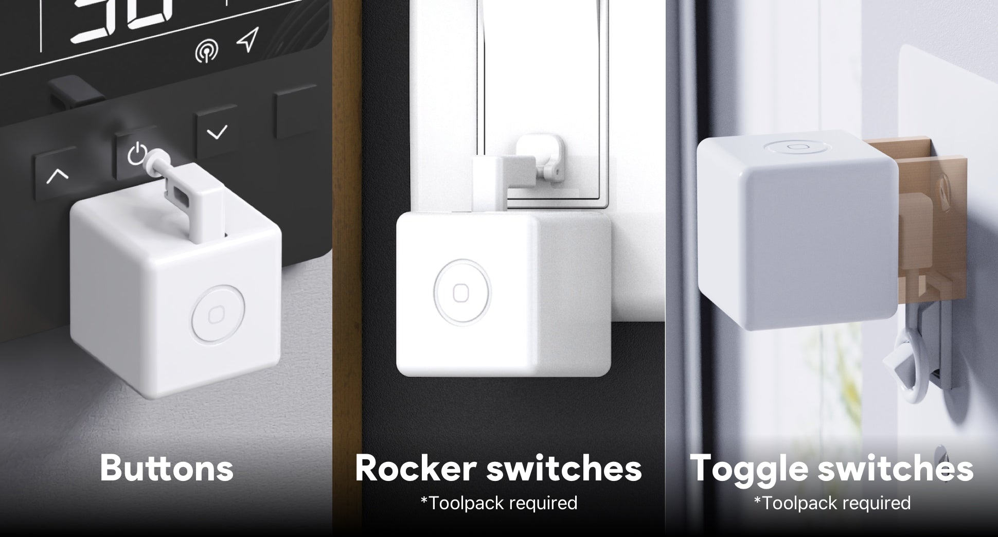 Fingerbot remote holder pool automation by mcasteels, Download free STL  model